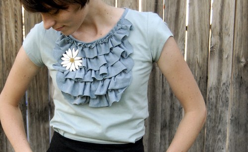 ruffle shirt completed 2